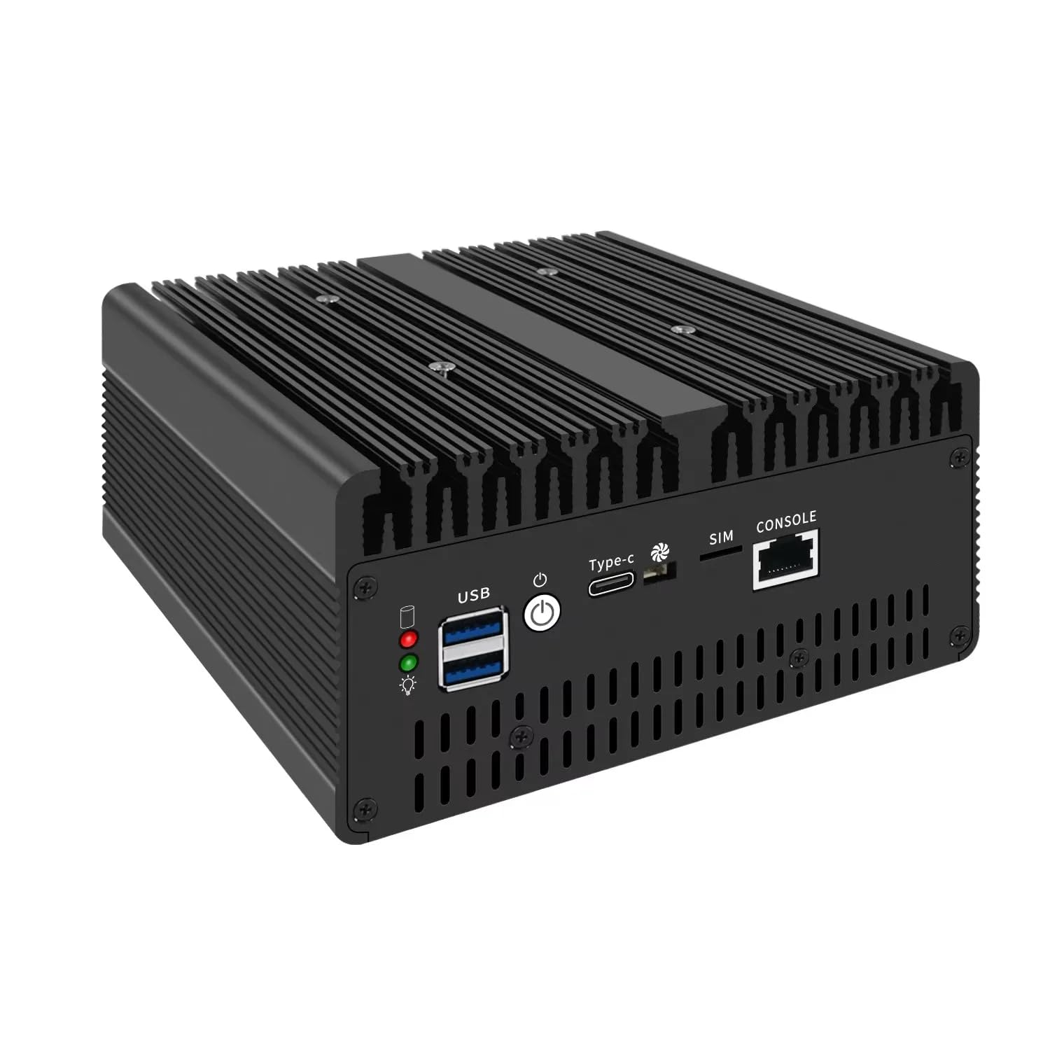 Amazon.com: Fanless Mini PC 8505 with DDR5 M.2 Nvme 4*i226 2.5G